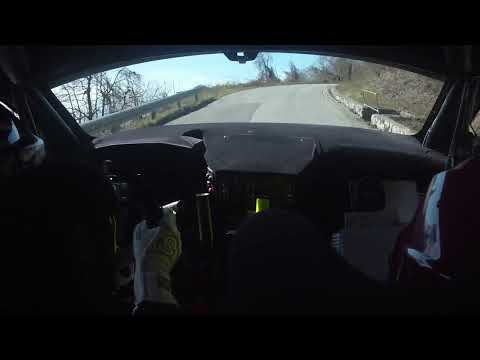 Cameracar Lucchesi JR - Lombardi 46° rally il ciocco 2023 PS7 Renaio Peugeot 208 R2C