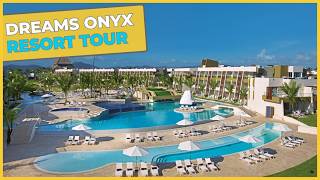 Dreams Onyx Resort and Spa: Punta Cana - Resort Tour (All Inclusive 4K)