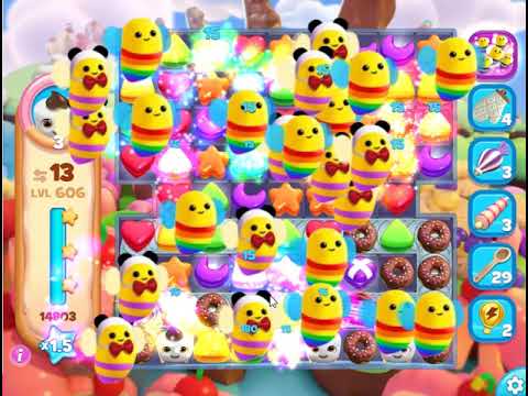 Cookie Jam Blast Level 606