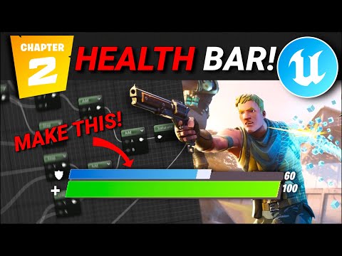 Working CHAPTER 2 Health Bars in Fortnite Creative/UEFN! (Full Tutorial)