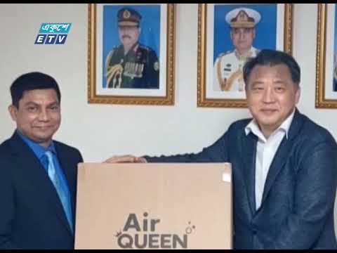 দক্ষিণ কোরিয়া থেকে চিকিৎসা সামগ্রী আনলো বাংলাদেশ বিমান বাহিনী