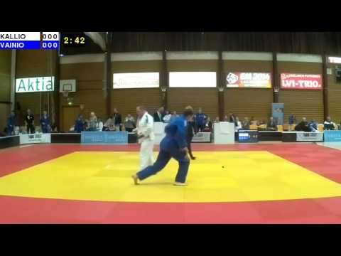 Sovelletun judon SM 2014: Sov M-81: KALLIO - VAINIO