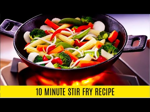 How To Make Chicken & Veggie Stir Fry | Chicken & Veggie Stir Fry Recipe | In Urdu / Hindi