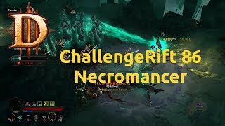Diablo 3 - Challenge Rift - Challenge 86 - Necromancer - Completed