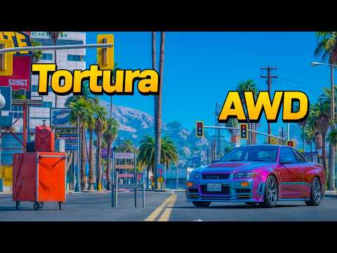 Usamos Un R34 AWD Y Una Silla Para Darle Tortura Al Enemigo