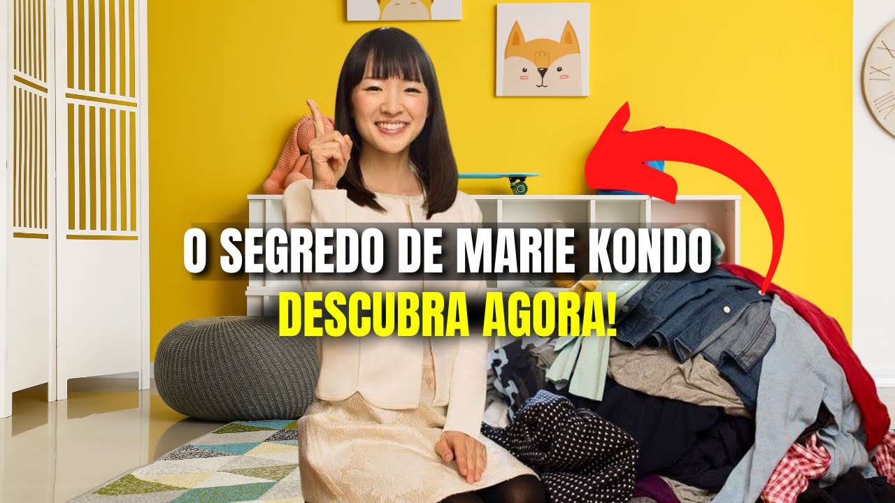 10 Dicas INCRÍVEIS de Como Organizar a CASA com MARIE KONDO! Minimalismo na Prática 😱