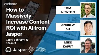 Jasper x Marketing AI Institute | How to Massively Increase Content RO