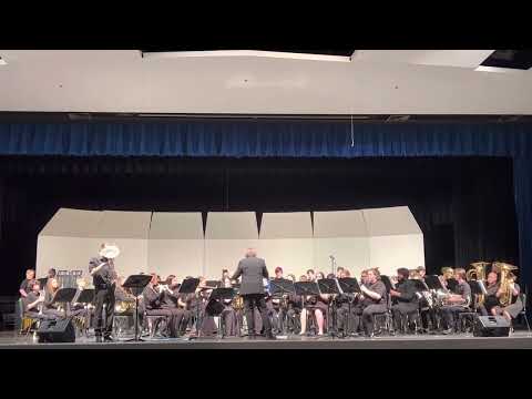 The Green Hill by Bert Appermont- Greenbrier East HS Band, Cedric Allder Euphonium Soloist
