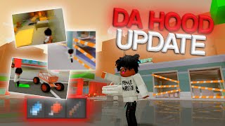 NEW DA HOOD UPDATE! (New Weapons + NEW MAP?!)😳😳