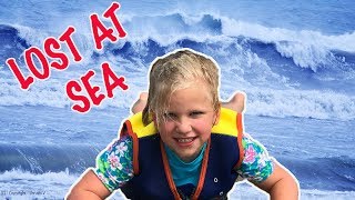 KID SWEPT AWAY AT THE BEACH