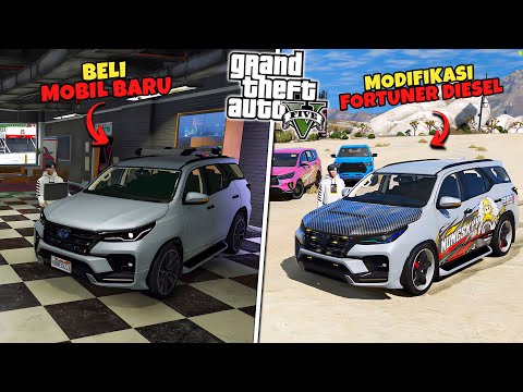 Aku Modifikasi Mobil Fortuner Diesel Untuk Ikut Diesel War di GTA 5 Mod