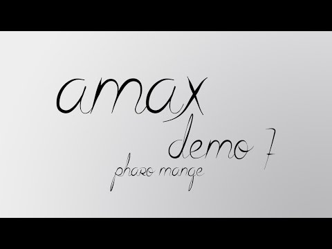 Amax demo 7 - PHARO MANGE