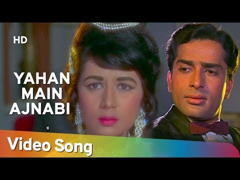 Poster yahan main ajnabi hoon lyrics – mohammed rafi