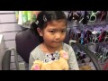 Brave Girl Getting Ear Piercings At Claire S 5 Years Old