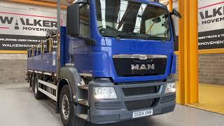 بيع شاحنة مسطحة MAN TGS 26.360, 6X2 26 TONNE DRAWBAR SPEC BRICK GRAB – 2014 – DG64 V - صورة 4 | Autoline AE شاحنة مسطحة MAN TGS 26.360, 6X2 26 TONNE DRAWBAR SPEC BRICK GRAB – 2014 – DG64 V | صورة 4 - Autoline