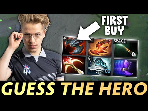 Guess the hero — Topson Satanic FIRST ITEM on mid