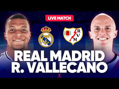 🔴 REAL MADRID - RAYO VALLECANO LIVE / 🚨LA COURSE AU TITRE CONTINUE ! LE REAL DOIT REAGIR ! / 🏆 LIGA