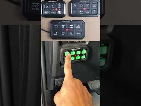 You might want this switch panel #automobile #cars #electronics #mechanic #lights #custom @Auxbeam