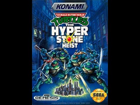 Teenage Mutant Ninja Turtles: The Hyperstone Heist (SEGA GENESIS/MEGADRIVE) (1 Player HARD MODE)