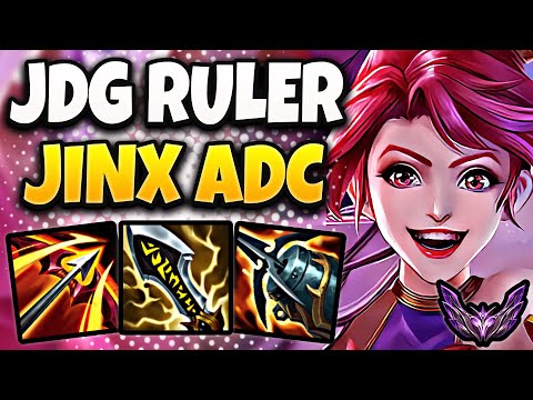 Jinx vs Xayah ADC [ JDG Ruler ] Patch 14.9 Korea Master ✅