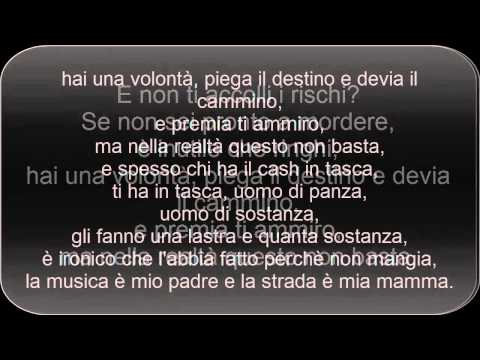 TESTO Marracash feat Giusy Ferreri - rivincita.