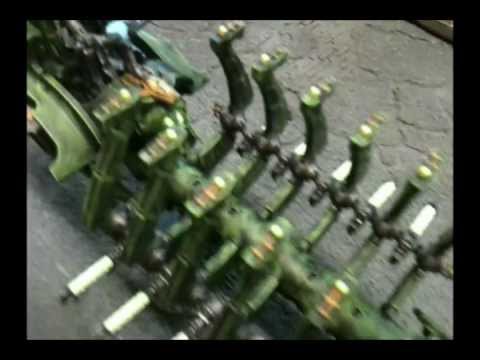 Necron Ghost Ark/Doomsday Ark magnetized & painted