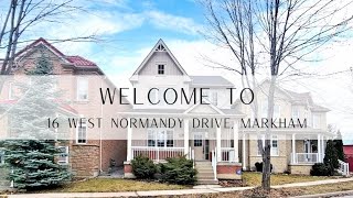 16 WEST NORMANDY DRIVE, Markham