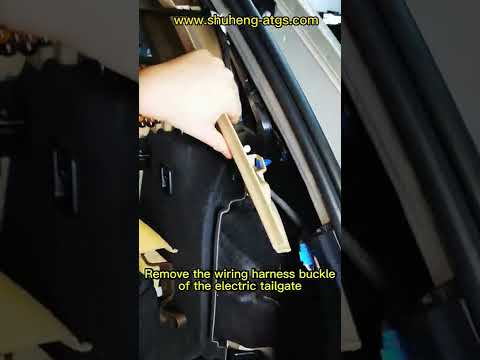 BMW X3 Power liftgate electric tailgate strut Installation Video