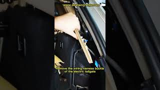 BMW   X3  Power liftgate electric tailgate strut Installation Video