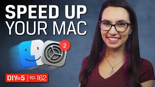 Is your Mac running slow? How to Make your Mac Faster 🍎 DIY in 5 Ep 162