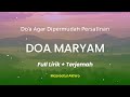 DOA MARYAM MAZRO COVER DOA IBU HAMIL AGAR PERSALINAN LANCAR