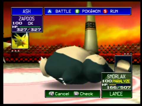 Pokemon Stadium R2 vs Elite Four + Rival