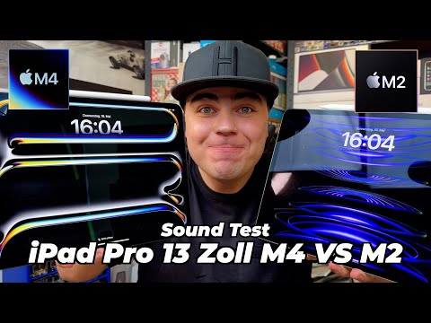 Apple iPad Pro 13 Zoll M4 VS iPad Pro 12,9 Zoll M2 - Sound Test