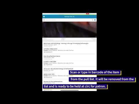 Usando a lista pull no aplicativo Digby