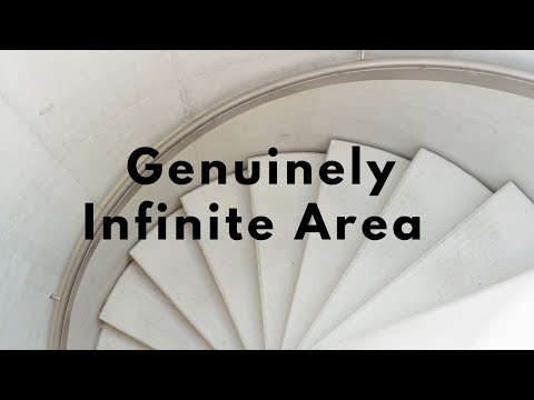 Infinite Area under ALL homeomorphisms?