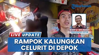 Aksi Heroik Karyawan Resto di Depok Selamatkan Wanita dari Begal Bercelurit, Pelaku Kabur Ketakutan