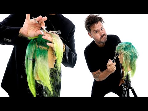 Easy Way To Cut a Woolet???? Wolf Cut + Mullet Haircut Tutorial