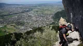 preview picture of video 'Klettersteige Via Örfla Via Kessi Via Kapf'