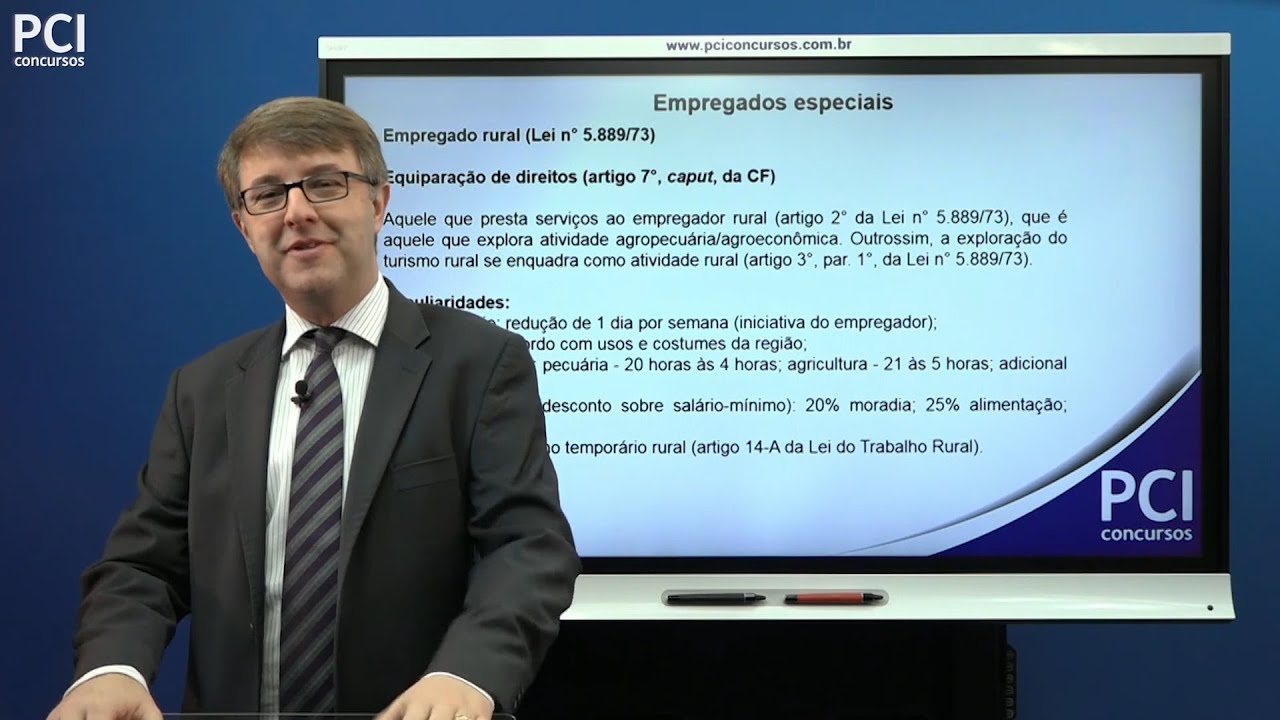 Aula 16 - Empregados Especiais - Parte I