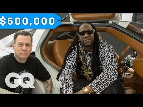 2 Chainz Geeks Out Over a $500K DeLorean by West Coast Customs | Most Expensivest Shit