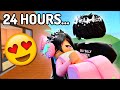 DATING MY CRUSH FOR 24 HOURS