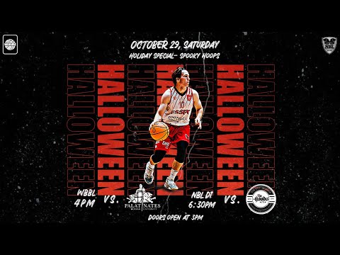 Essex Rebels Spooky Hoops - Women v Durham Palatinates (WBBL), D1 Men v Nottingham Hoods (29.10.22)