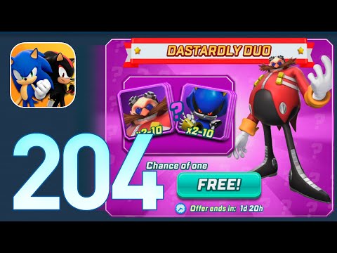 Sonic Forces: Gameplay Walkthrough Part 204 - Dastardly Duo! (iOS, Android)