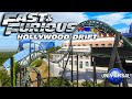 FAST & FURIOUS DRIFTING COASTER - Universal Hollywood 2026 - POV