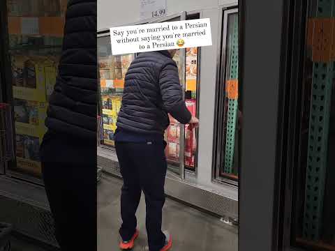 Say you're married to a Persian without saying you're married to a Persian