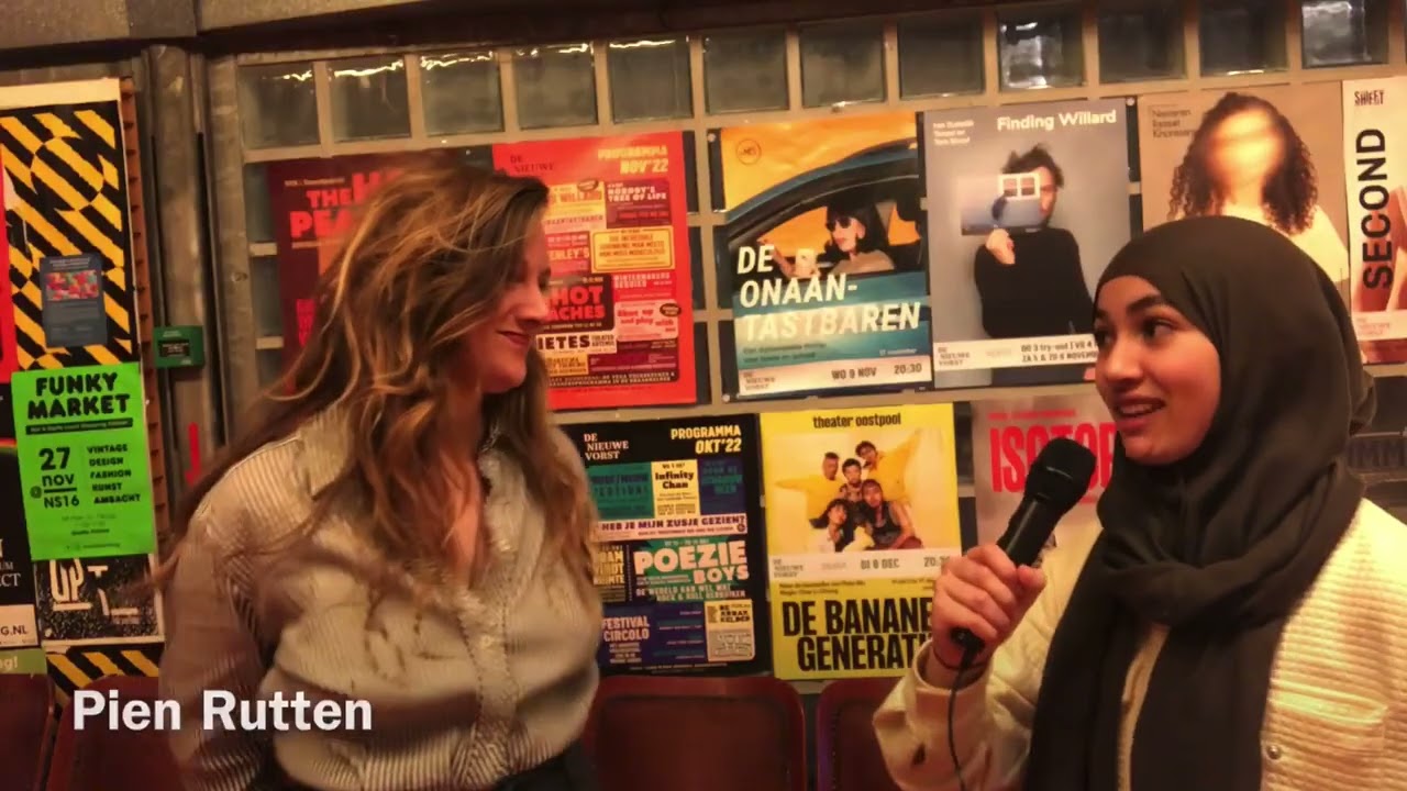 BOUWSTOF: Straatpraat met Hassiba episode 6 aanwezig bij de ‘kraak mee-avond’ in De Nieuwe Vorst