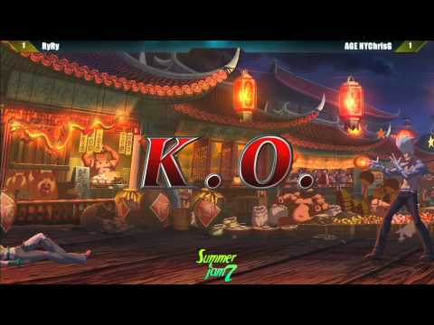 KOF13 Winner's Final RyRy vs AGE NYChrisG - Summer Jam 7 Tournament