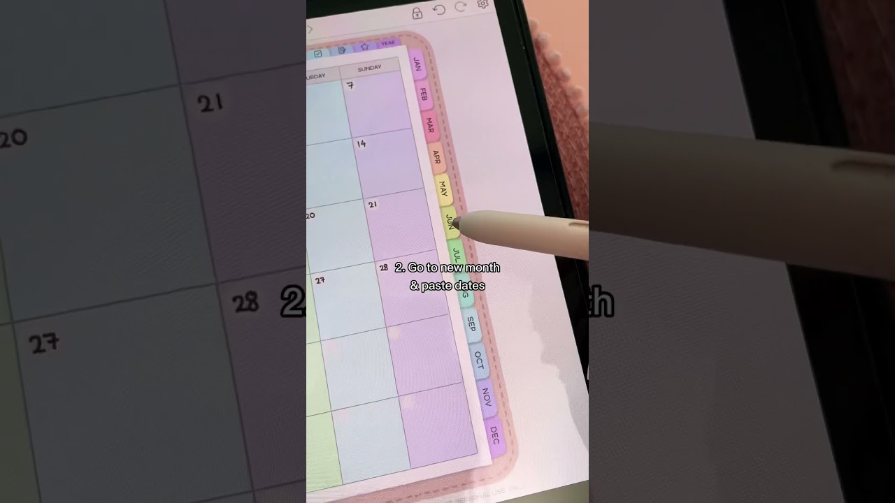 Digital planner tip✍️ Samsung tablet | Penly android app