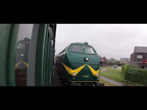 Steam locomotives and trains festival in Scheldeland in Stoom 2023,  Belgium Dendermonde Puurs