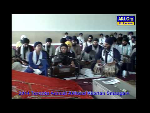 011 Toronto July 2014 Smaagam - Monday Morning Keertan - B. Bhinderpal Kaur Jee